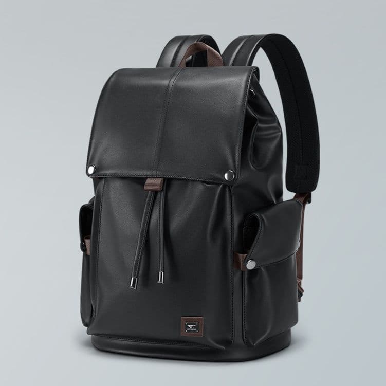 レザーリュック 男性用本革都市派通勤リュック ビジネス