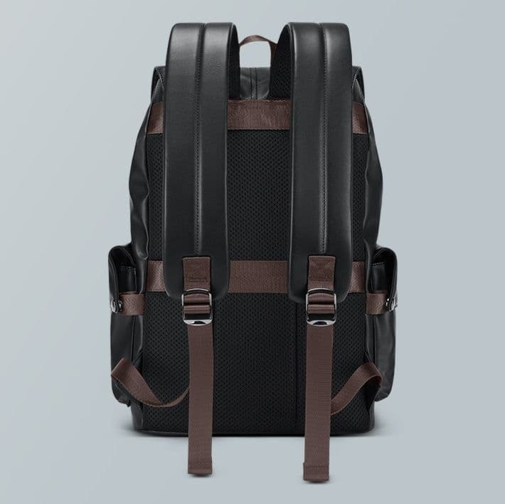 レザーリュック 男性用本革都市派通勤リュック ビジネス