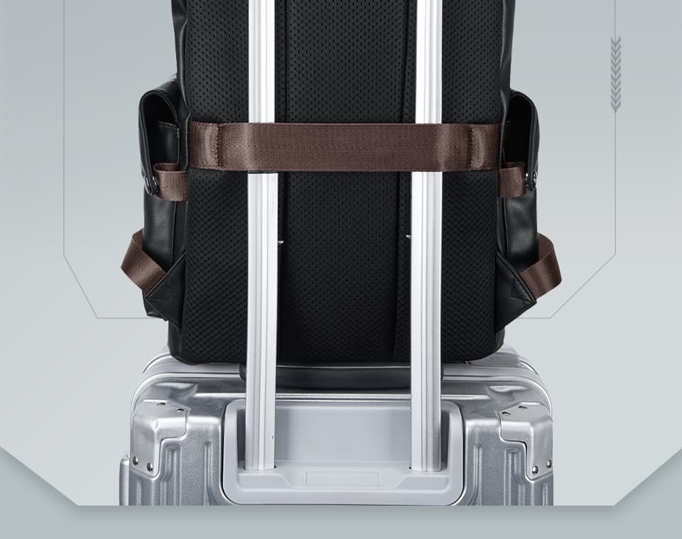 レザーリュック 男性用本革都市派通勤リュック ビジネス