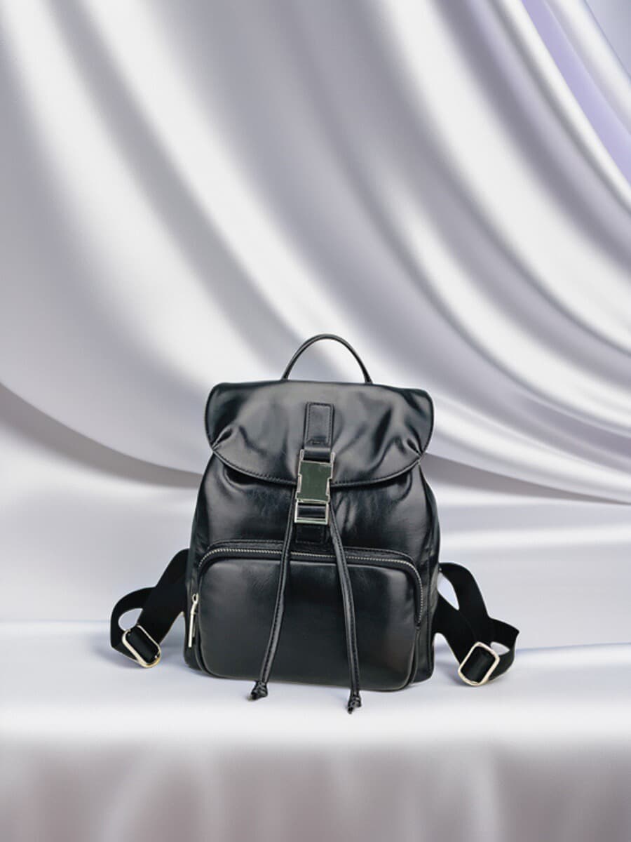 レザーリュック 男性用 上質革調素材リュック 都会派洗練仕様 ビジネス