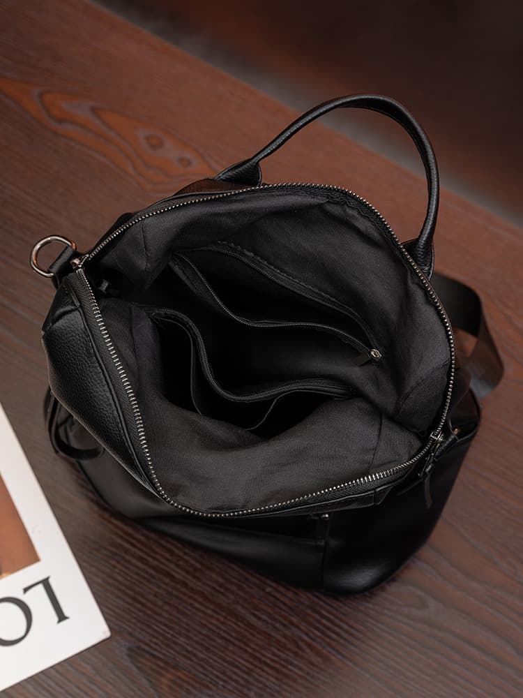 レザーリュック 本革二通り使い 通勤多機能 ビジネス