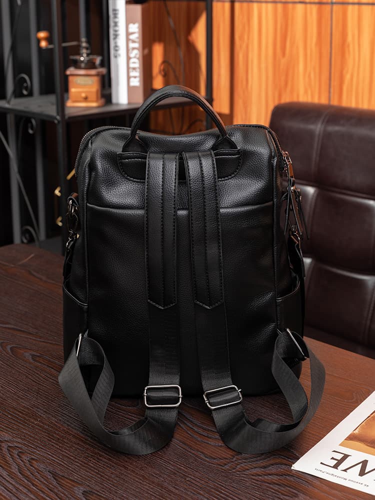 レザーリュック 本革二通り使い 通勤多機能 ビジネス