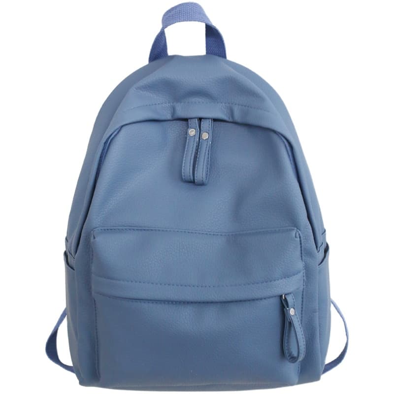 レザーリュック 大容量合皮製リュック 上質素材通学バック