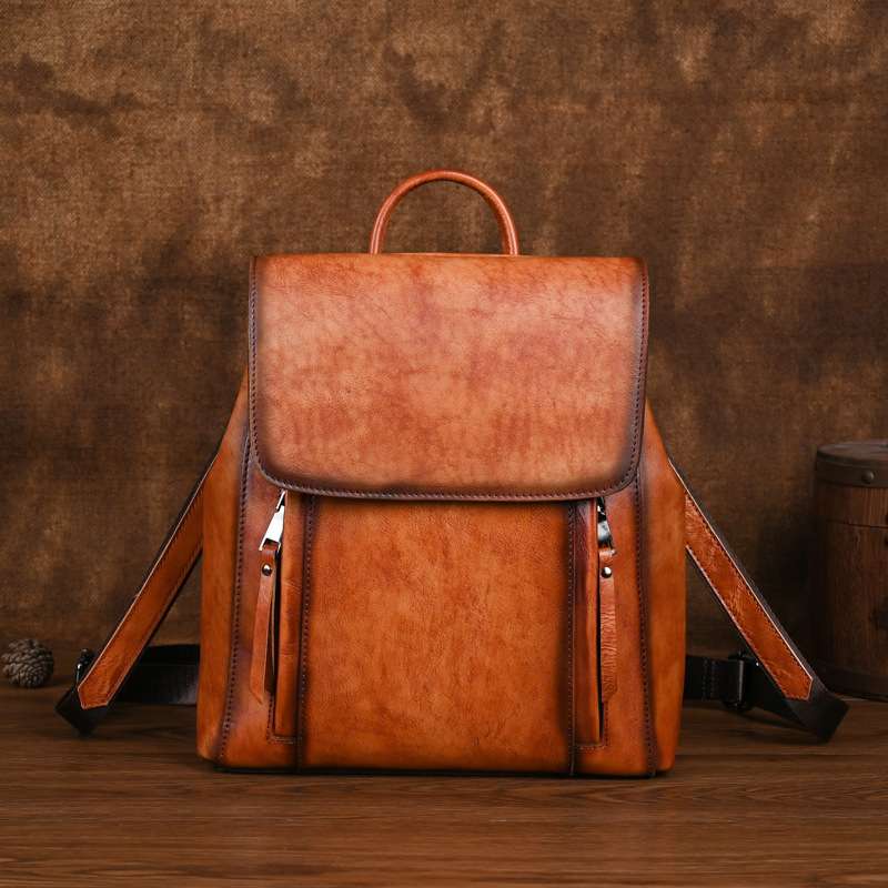 レザーリュック 高級本革 レディース端末収納リュック ビジネス