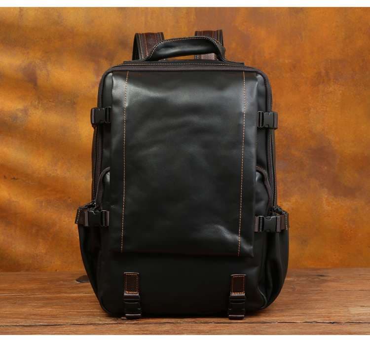 レザーリュック 本革製多機能リュック 高級牛革仕様 ビジネス