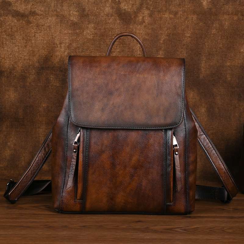 レザーリュック 高級本革 レディース端末収納リュック ビジネス