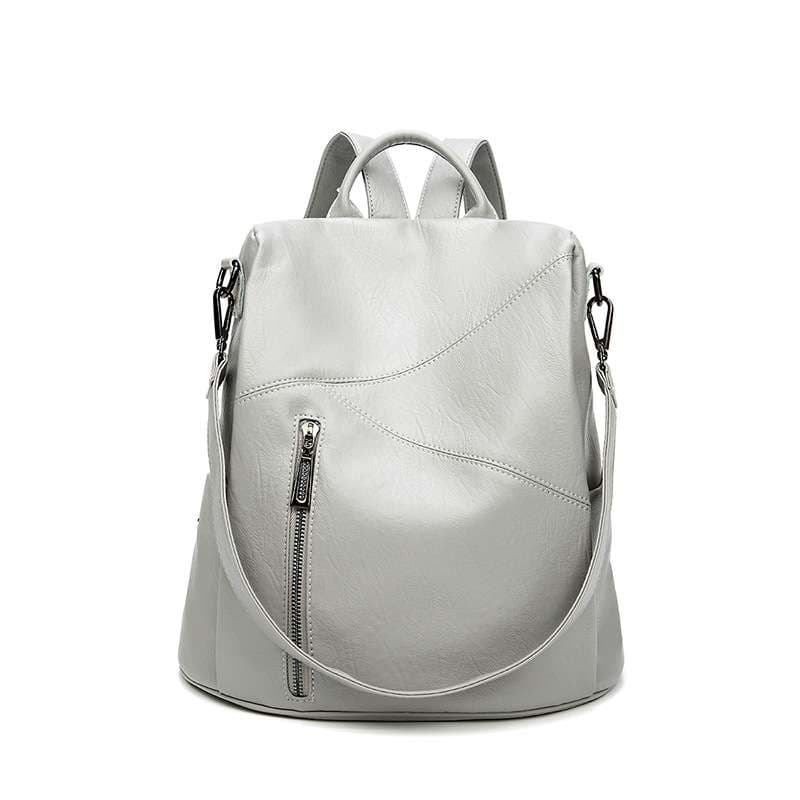 レザーリュック 女性用多機能パソコン対応 ビジネス