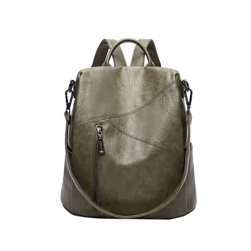 レザーリュック 女性用多機能パソコン対応 ビジネス