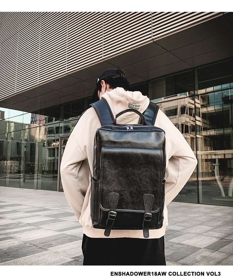 レザーリュック 本革製電子機器対応鞄 都市型上質革製背負鞄 ビジネス