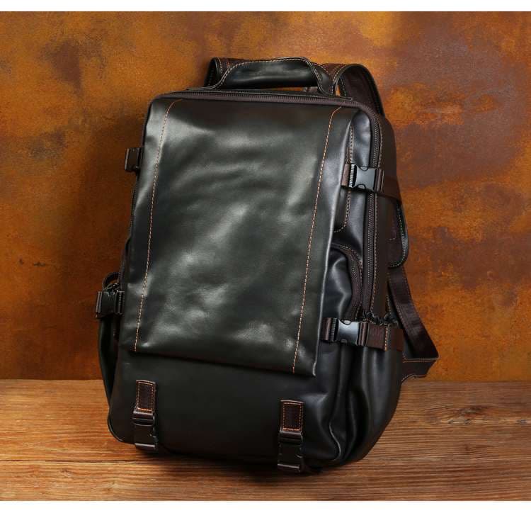 レザーリュック 本革製多機能リュック 高級牛革仕様 ビジネス