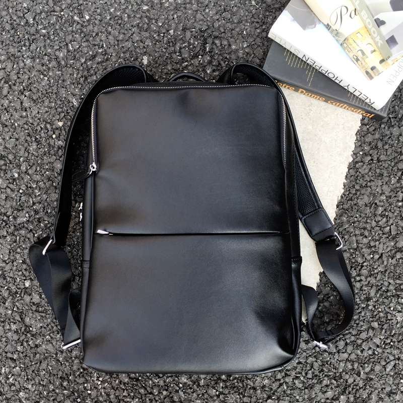 レザーリュック 都市型革製パソコンリュック メンズビジネス