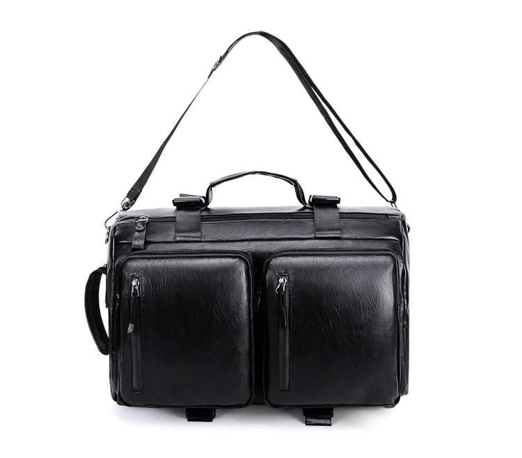 レザーリュック 多機能三通り使える大容量鞄 ビジネス