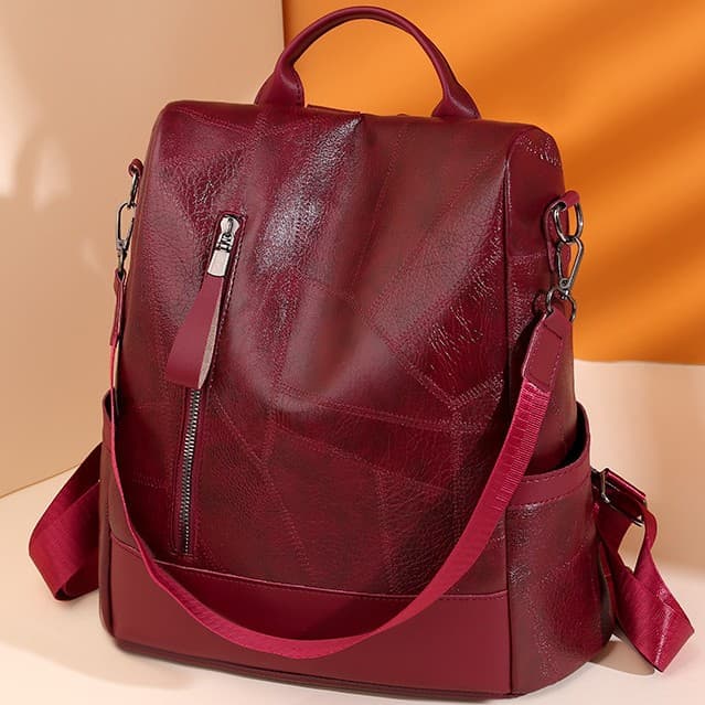 レザーリュック 上質本革二通り仕様多機能　通学