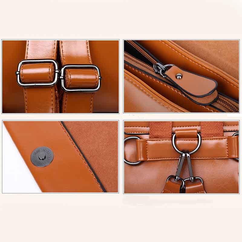 レザーリュック スクエア型 大容量 上品　通学