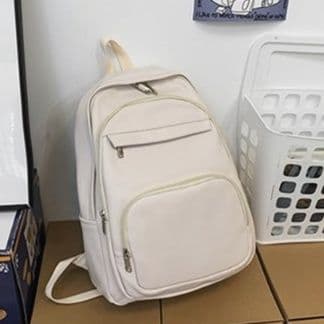 多機能軽量大容量スポーツ用　PUレザーリュック