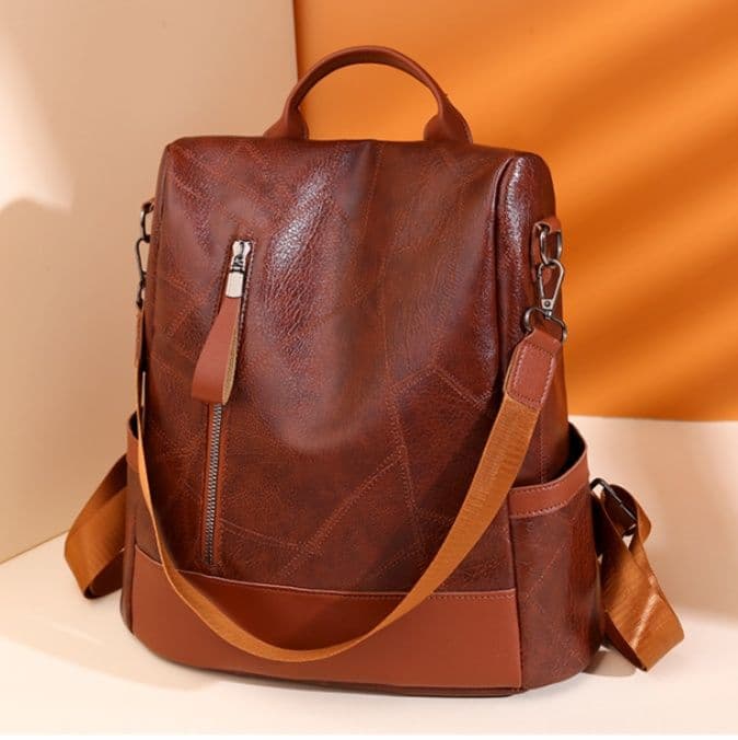 レザーリュック 上質本革二通り仕様多機能　通学