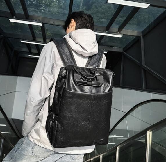 レザーリュック 大容量メンズ茶色通勤通学バッグ ビジネス