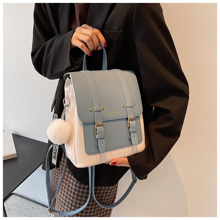 レディース レザーリュック 通勤通学対応 多機能バックパック