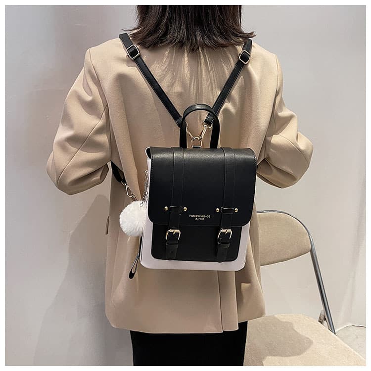 レディース レザーリュック 通勤通学対応 多機能バックパック