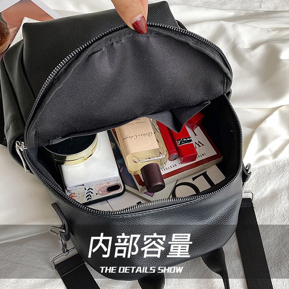 レザーリュック レディース大容量韓国風デザイン 通学