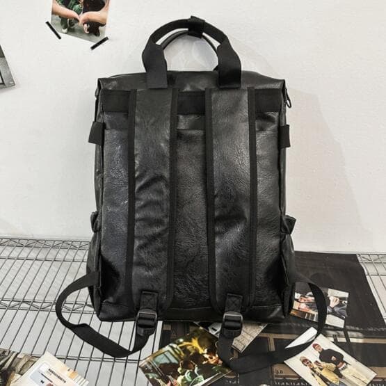 レザーリュック 大容量メンズ茶色通勤通学バッグ ビジネス