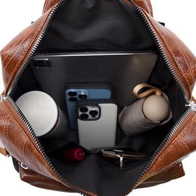 レザーリュック 多機能二通り使い手提げ鞄 ビジネス