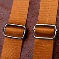 レザーリュック大容量多機能ジッパー付き２通りかばん ビジネス
