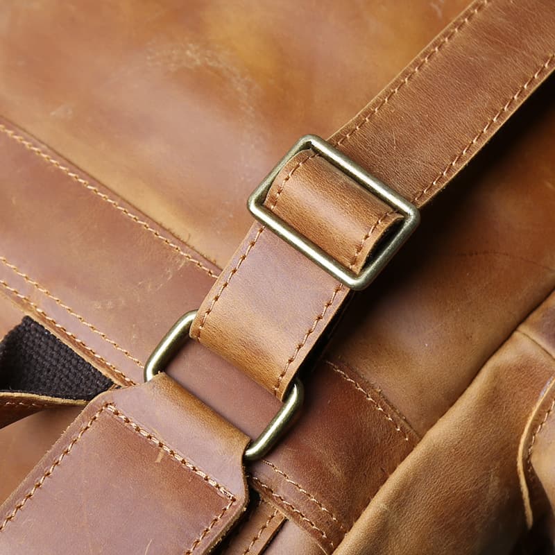 職人仕上げ本革レザーリュック メンズ大容量