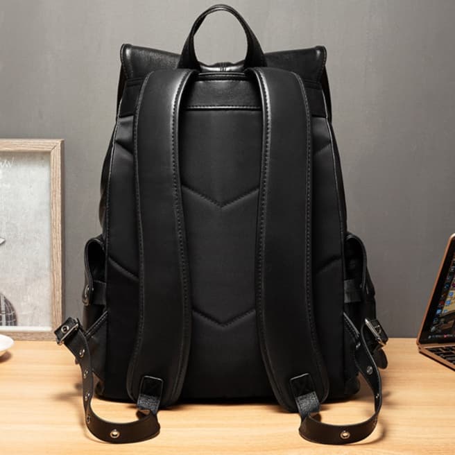 レザーリュック 男性用本革リュック 高級レザー多機能鞄 ビジネス