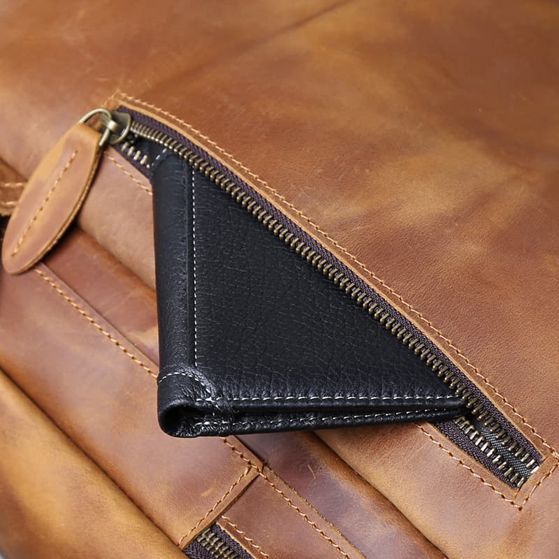 職人仕上げ本革レザーリュック メンズ大容量