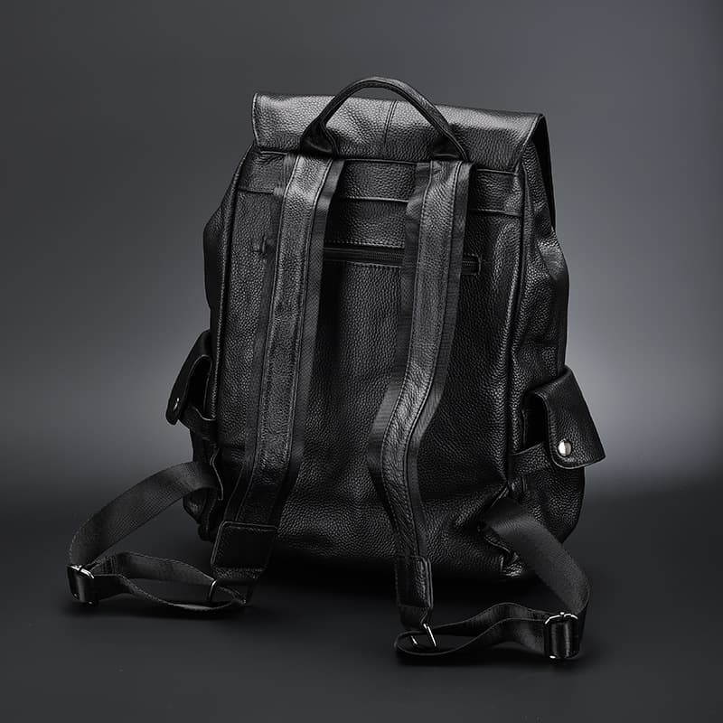 レザーリュック 男性用本革牛革リュック 高品質レザー背負い鞄 ビジネス