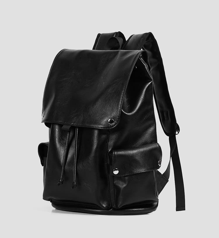 レザーリュック 男性用復古調本革リュックサック ビジネス