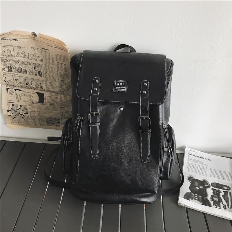 レザーリュック　男性用本革鞄 都市型 ビジネス