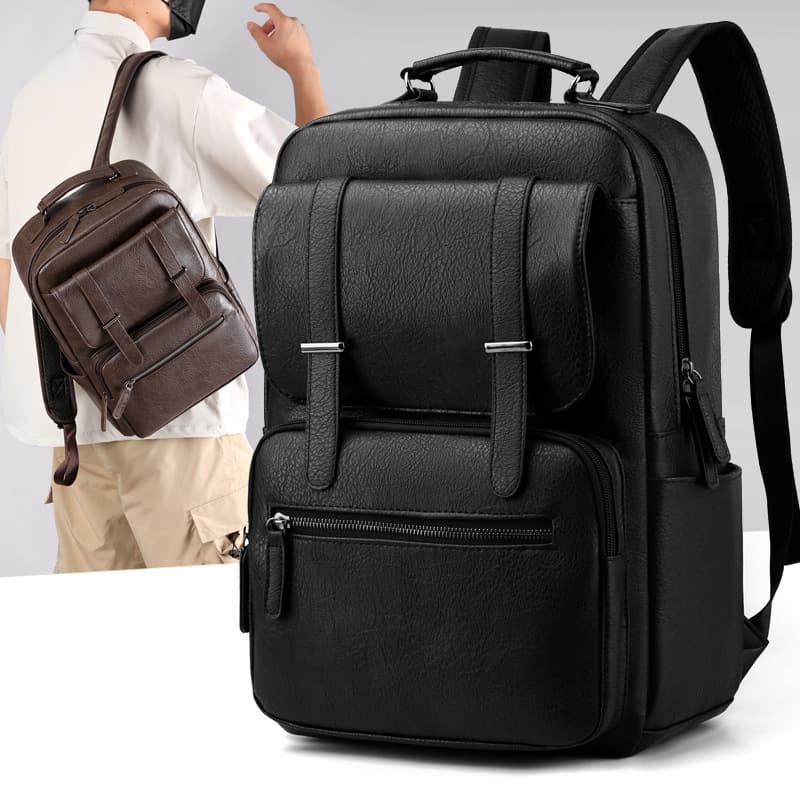 レザーリュック 男性用本革鞄 職人仕上げ ビジネス