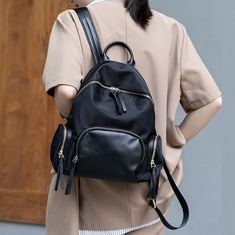 レザーリュック レディース多機能レザー調リュック上質合成皮革 ビジネス