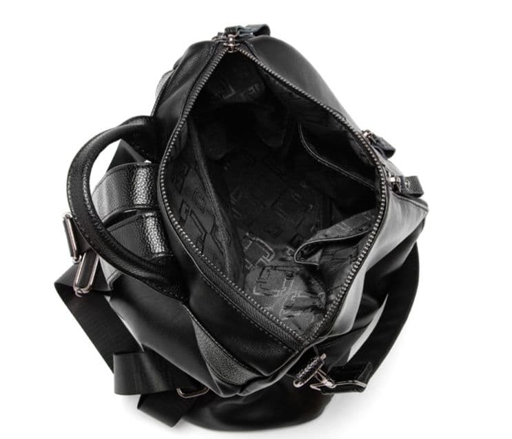 レザーリュック女性用本格 多機能三通り背負い鞄 ビジネス