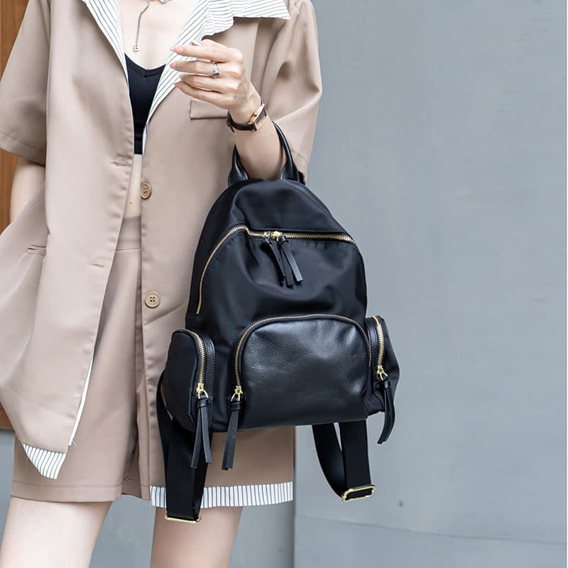 レザーリュック レディース多機能レザー調リュック上質合成皮革 ビジネス