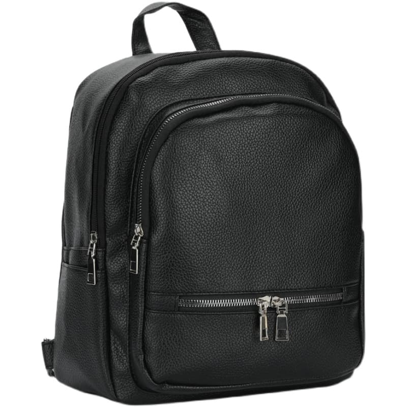 レザーリュック 上質本革レディースリュック黒色多機能収納 ビジネス