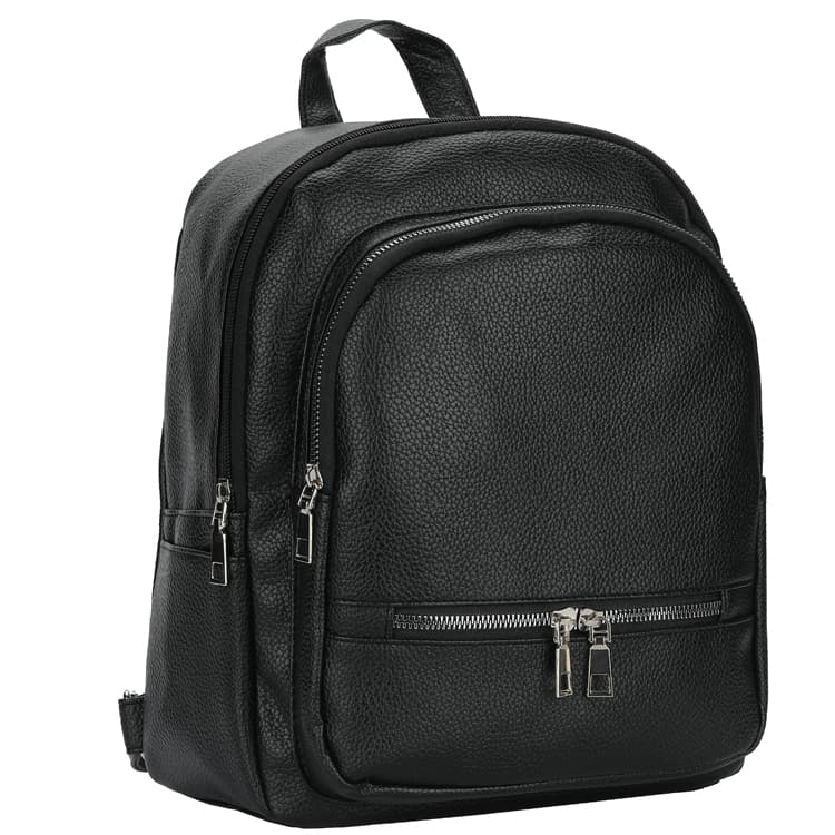 レザーリュック 上質本革レディースリュック黒色多機能収納 ビジネス